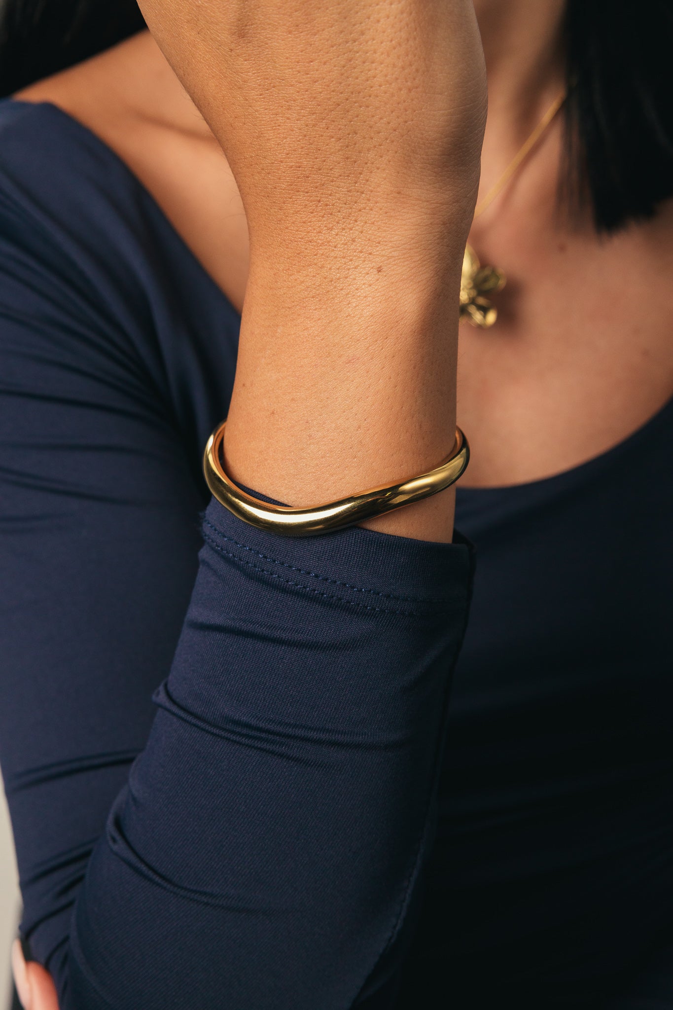 Bracciale Rigido Aurelia Indossato