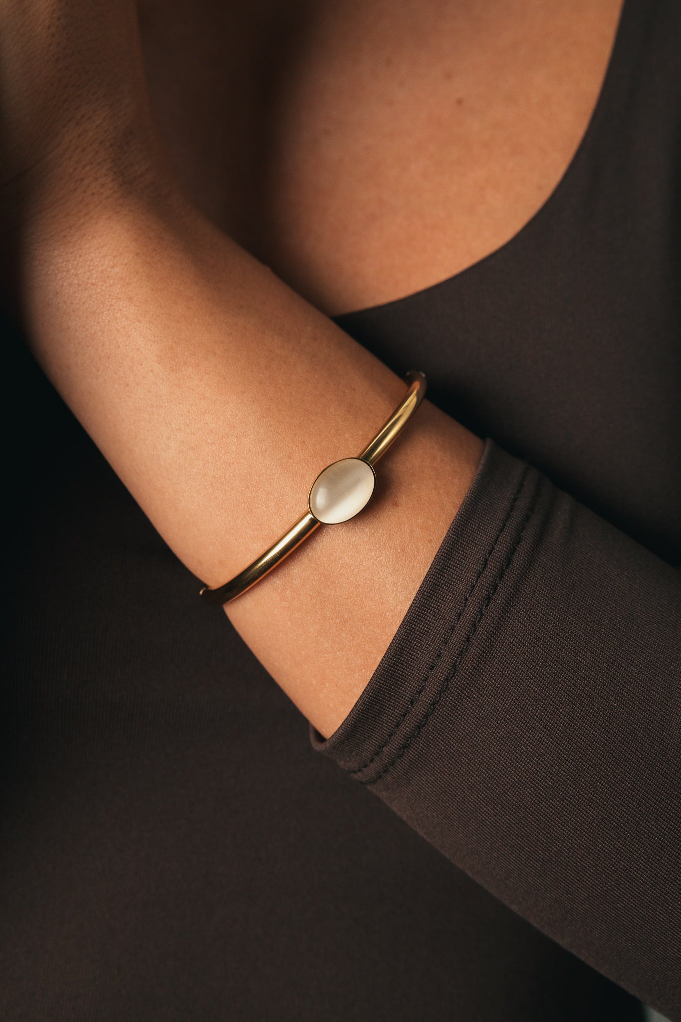 Bracciale Rigido Doride Donna Indossato