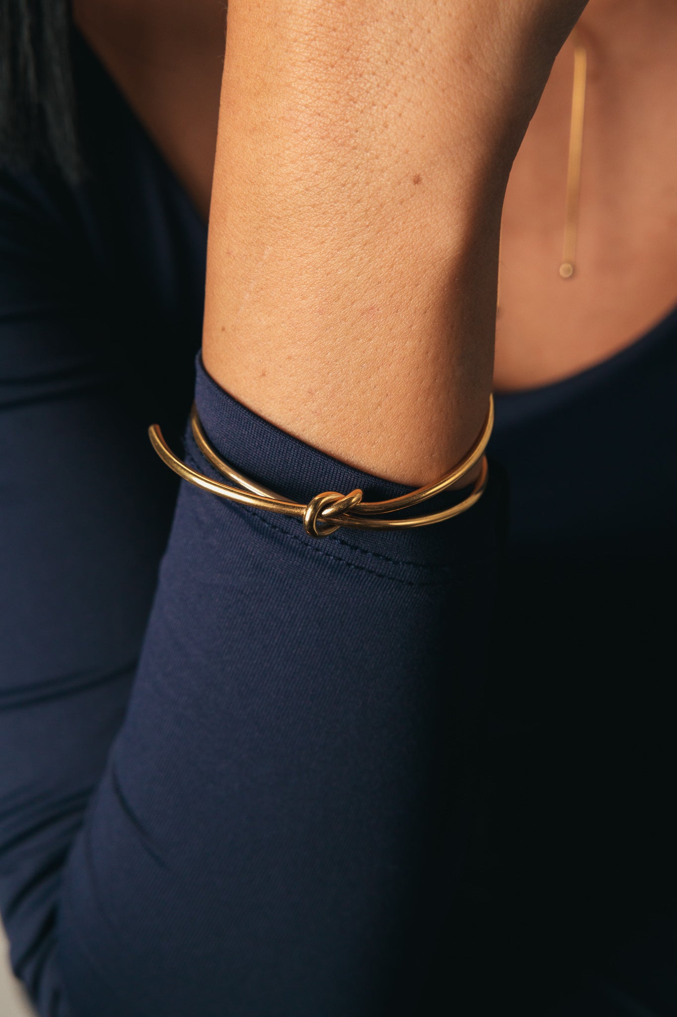 Bracciale Rigido Legame Donna Indossato