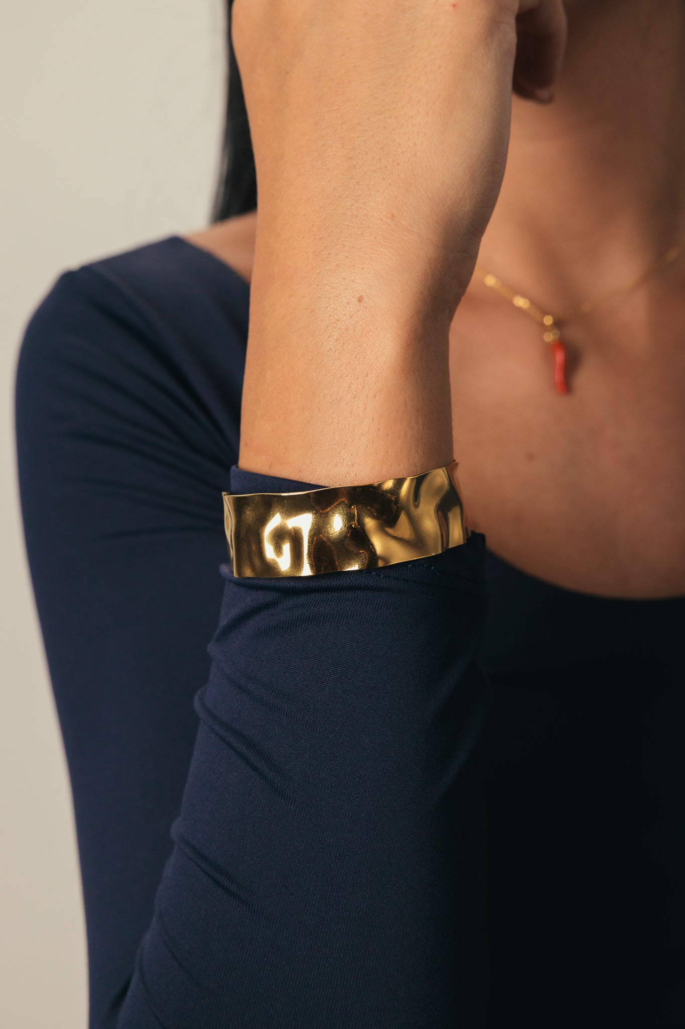 Bracciale Rigido Olimpia Donna Indossato