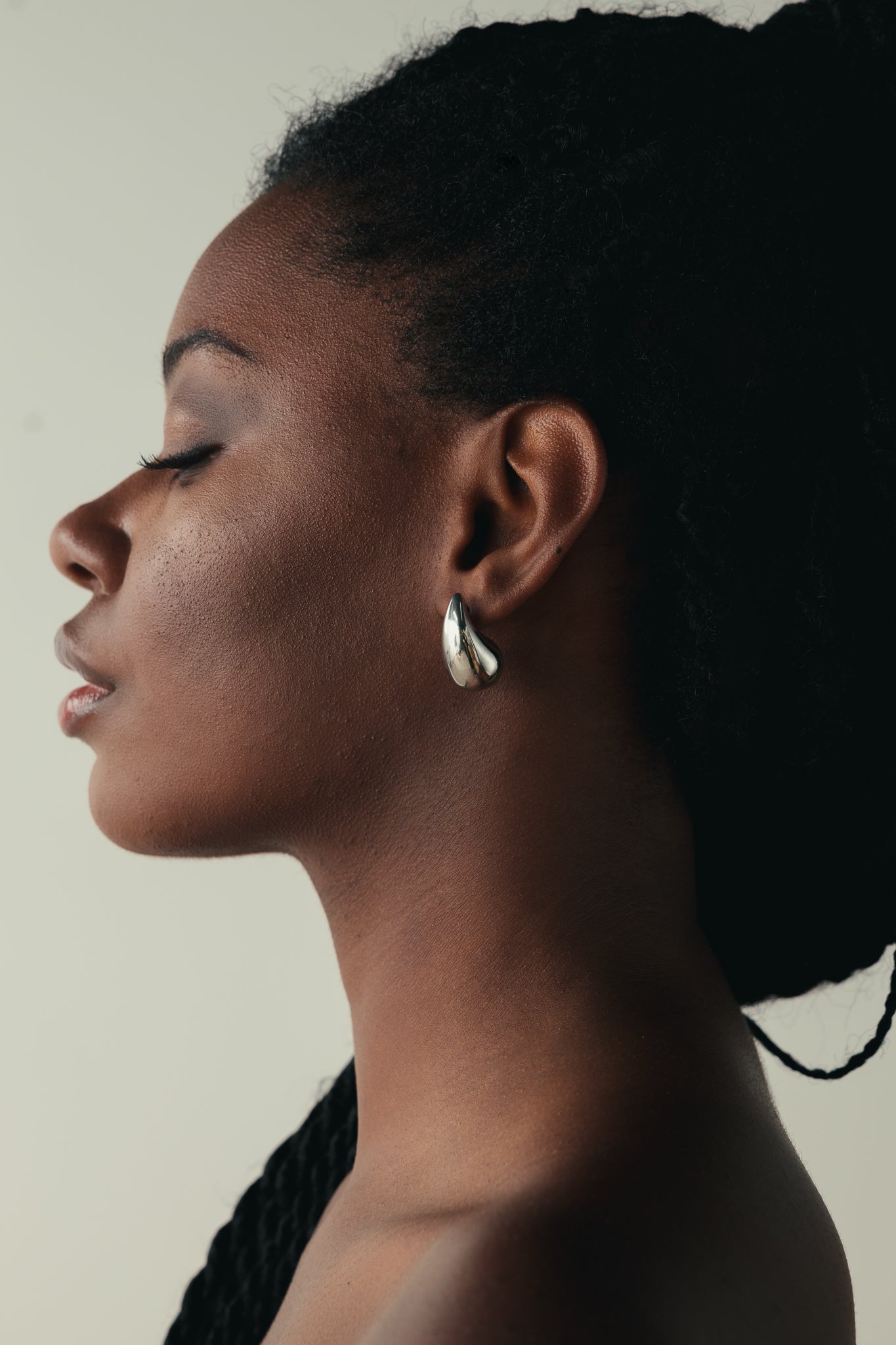 COPPIA ORECCHINI A GOCCIA GRANDE