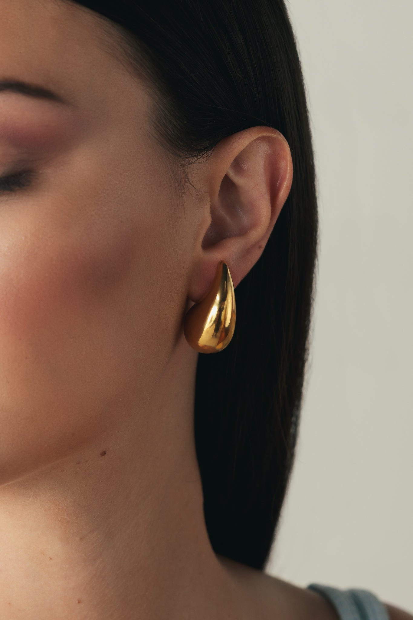 COPPIA ORECCHINI A GOCCIA GRANDE