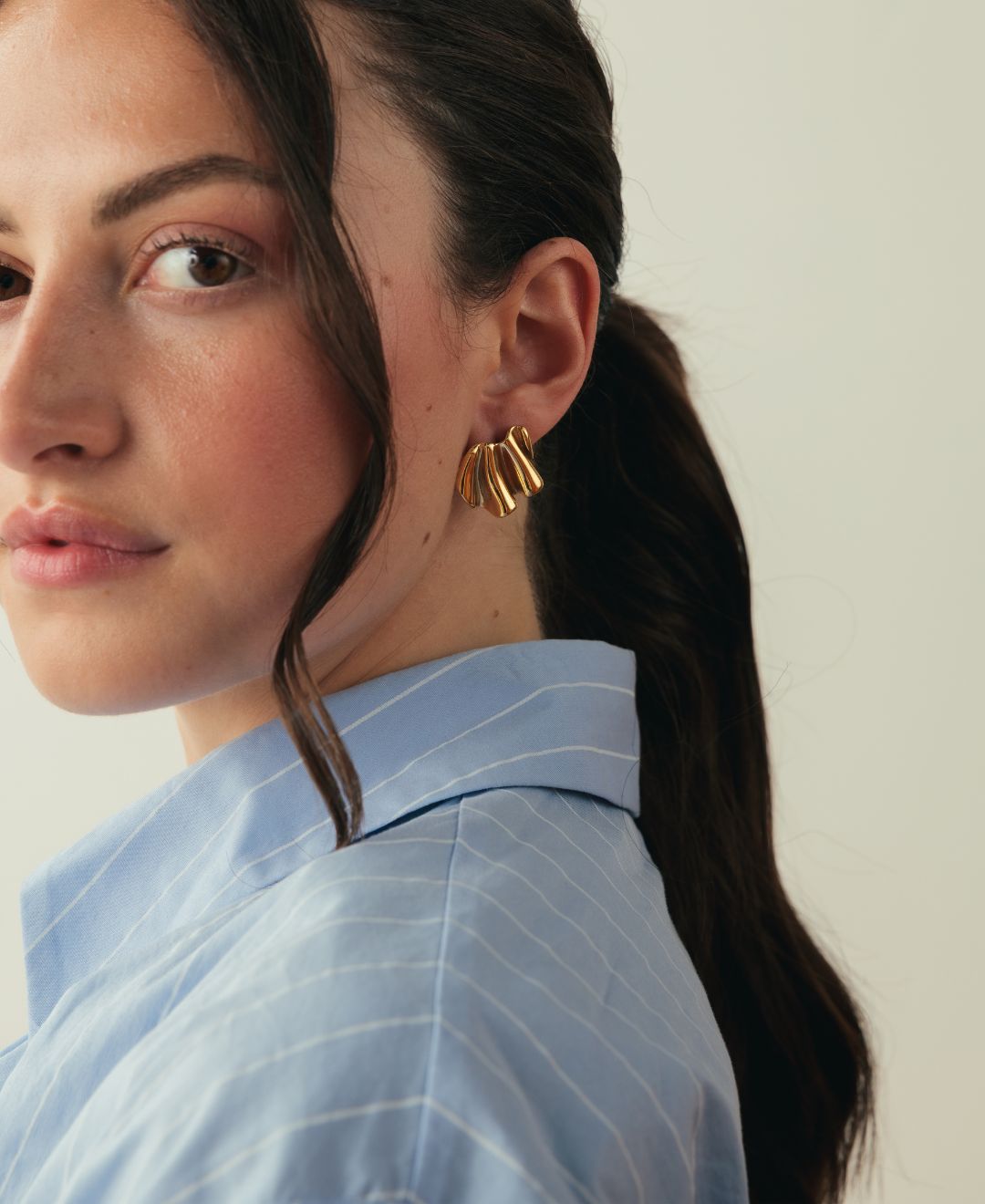 COPPIA ORECCHINI WAVES