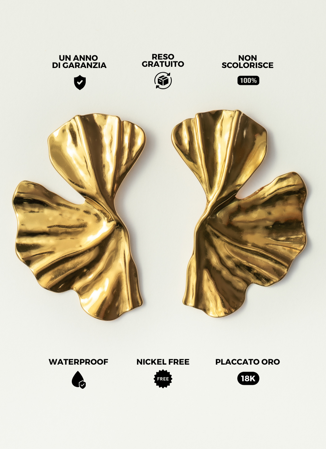 COPPIA ORECCHINI FLOWER