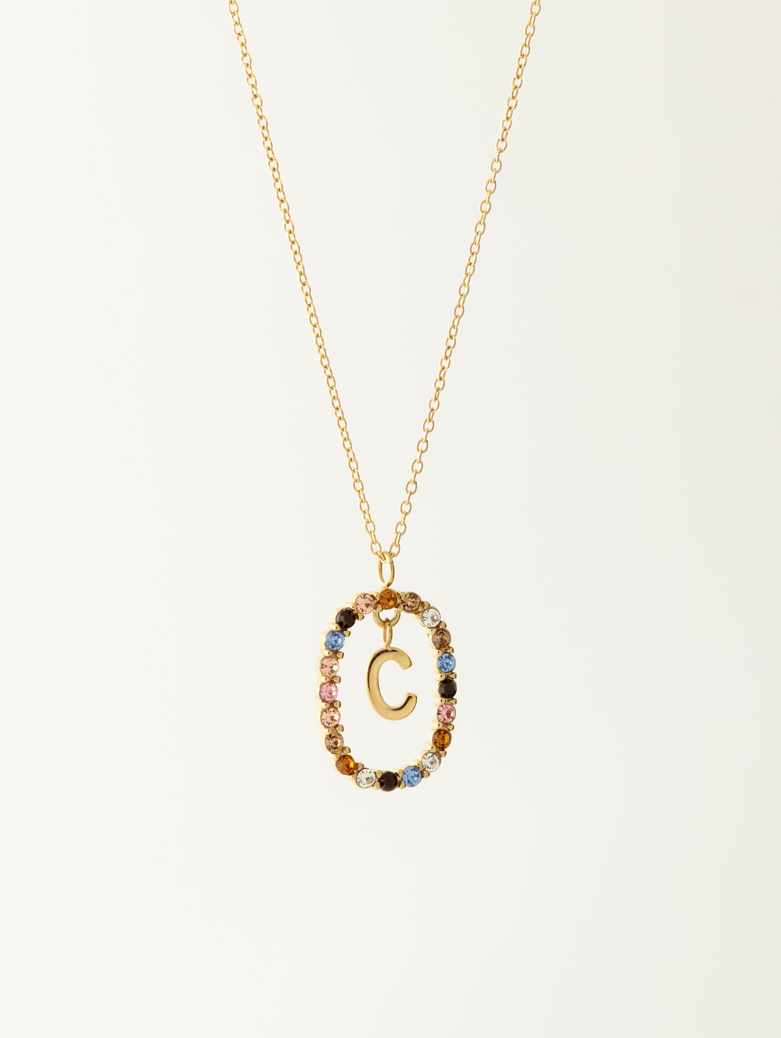 COLLANA CON LETTERA C
