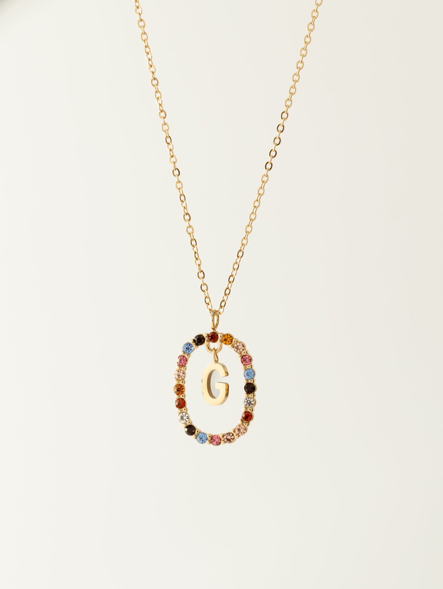 COLLANA CON LETTERA G