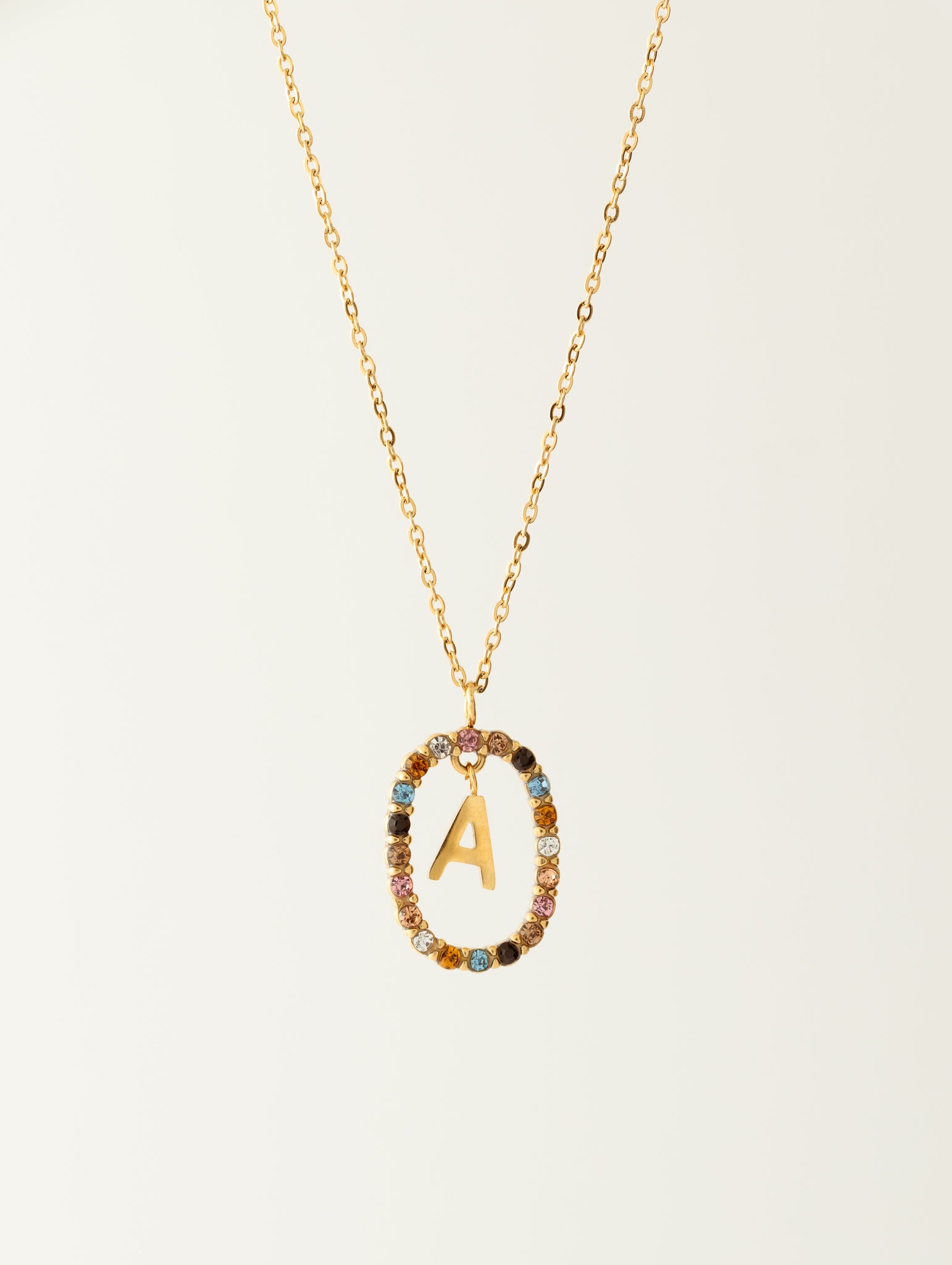 COLLANA CON LETTERA A