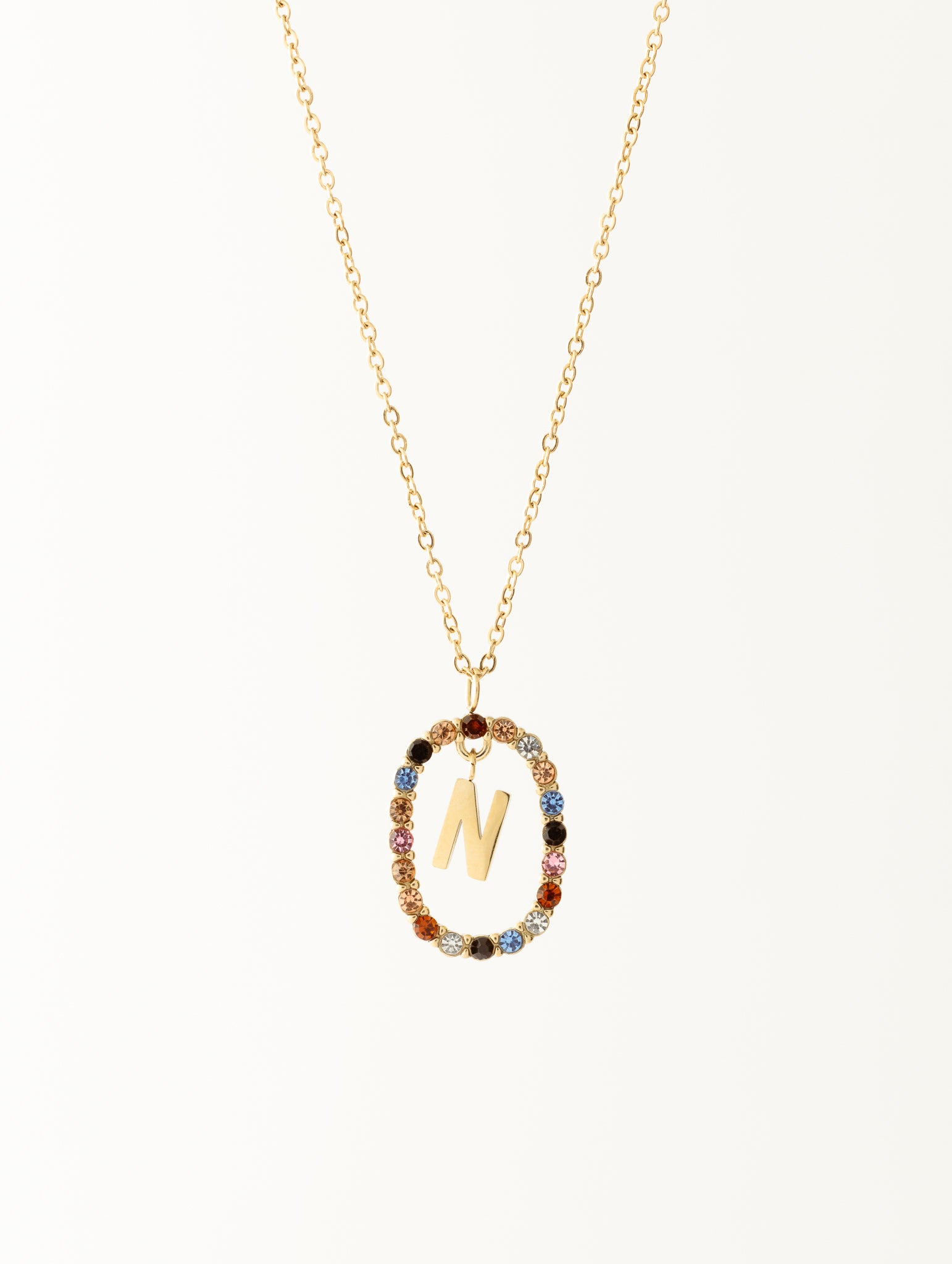 COLLANA CON LETTERA N